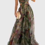 Caroline | Robe Maxi Fleurie