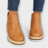 Laurette | Bottes Cuir Motif Chat