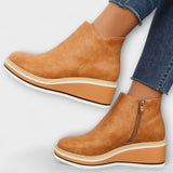 Laurette | Bottes Cuir Motif Chat