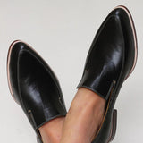 Thalia - Mocassins Minimalistes Sculptés
