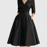 Nicole | Robe Midi Élégante