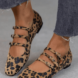 Angelie - Chaussures Imprimé Léopard