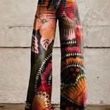 Laure | Pantalon Motif Organique Doux