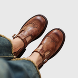 Élise | Mary Janes en cuir
