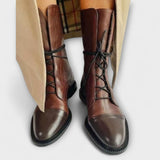 Roxane | Bottes en Daim Talon Large