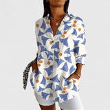 Élodie | Blouse Florale Élégante