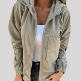Delphine | Gilet zippé doux