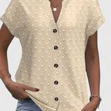 Élodie | Chemise V Neck Confortable