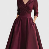 Yan | Robe Midi Élégante