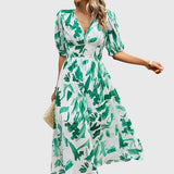 Merlin | Robe Midi Florale Flatteuse
