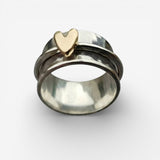 Melly - Bague en argent Amor