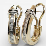 Boucles d'oreilles vintage Valera en diamant