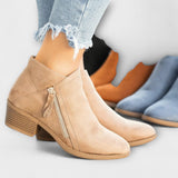 Roxane | Bottes Daim Talon Large