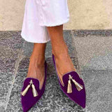Portia - Mocassins à franges boho
