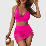 Maëlle | Ensemble de Bikini avec Contrôle du Ventre et Jupe