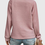 Christine | Pull élégant à demi zip