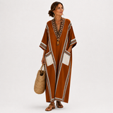 Caftan Nadia Terracotta Ethnique