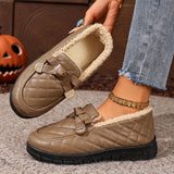 Chaussures confort Pauline à lacets, beige matelassé, semelle épaisse, bride avec boucle