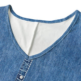 Léontine | Robe en denim rétro