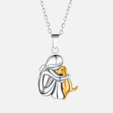 Collier avec pendentif de chien