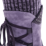 Solène | Bottines Talon Carré Extensibles
