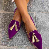 Portia - Mocassins à franges boho