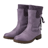 Solène | Bottines Talon Carré Extensibles