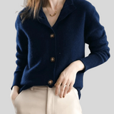 Stéphanie | Cardigan en Cachemire Style Rétro