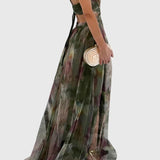 Caroline | Robe Maxi Fleurie
