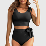 Auriane | Ensemble de Bikini Deux Pièces Taille Haute