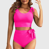 Auriane | Ensemble de Bikini Deux Pièces Taille Haute