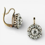 Boucles d’oreilles vintage dorées
