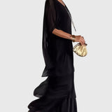 Patricia | Robe Élégante Longue et Fluide