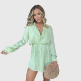 Sylvie | Robe Salopette Élégante