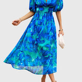 Merlin | Robe Midi Florale Flatteuse