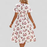 Gretalise | Robe Midi d'Été Confortable