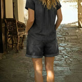 Romy | Robe décontractée en jean