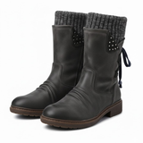 Solène | Bottines Talon Carré Extensibles