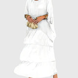 Patricia | Robe Élégante Longue et Fluide
