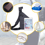Sac à bandoulière anti-vol avec bandoulière et grandes capacités : tablette, accessoires.