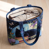 Sac Artisanal - Chat Noir sur Livres