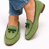 Geneviève - Chaussure Plate Élégante avec Nœud