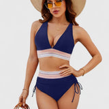 Énora | Ensemble de Bikini Élevé Élégant