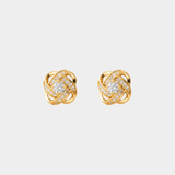 Valentine – Boucles d’oreilles dorées élégantes.