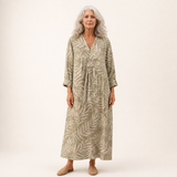 Camille - Robe d’Été Imprimée Flatteuse