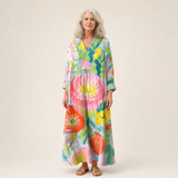 Jules - Robe d’Été Imprimée Flatteuse