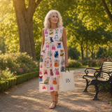 Océane - Robe d’Été Confortable Sans Manches