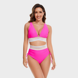 Énora | Ensemble de Bikini Élevé Élégant