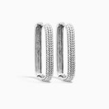 Grandes boucles d’oreilles avec icône de paon