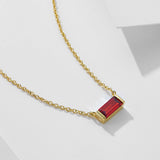 Livia – Collier en argent avec petit pendentif